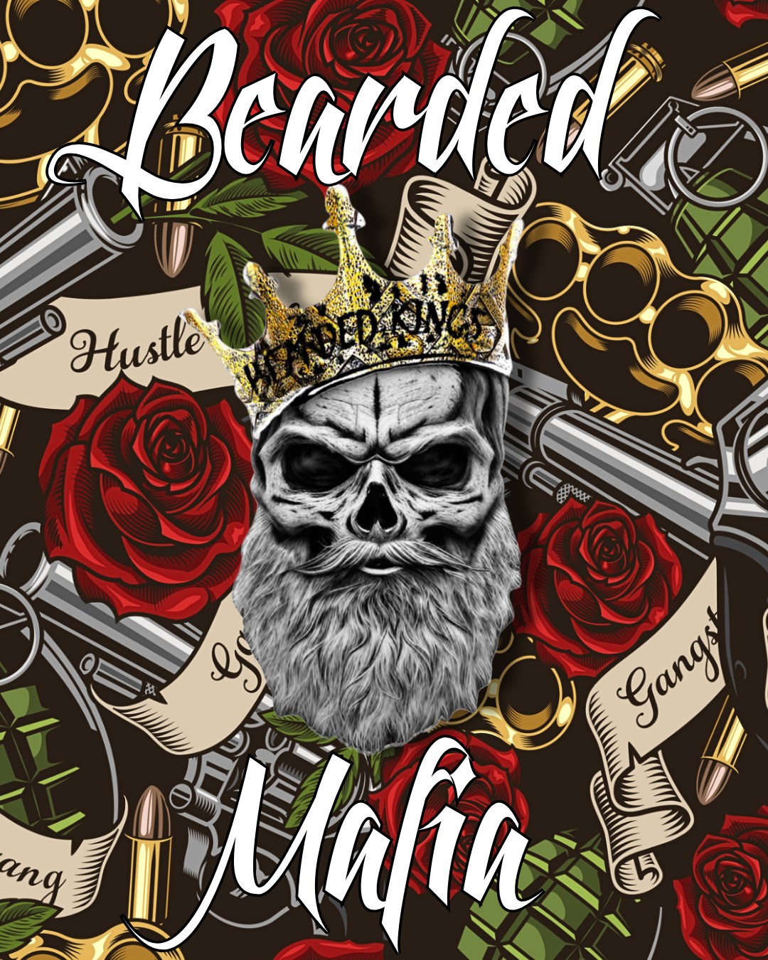 Bearded Mafia Sticker