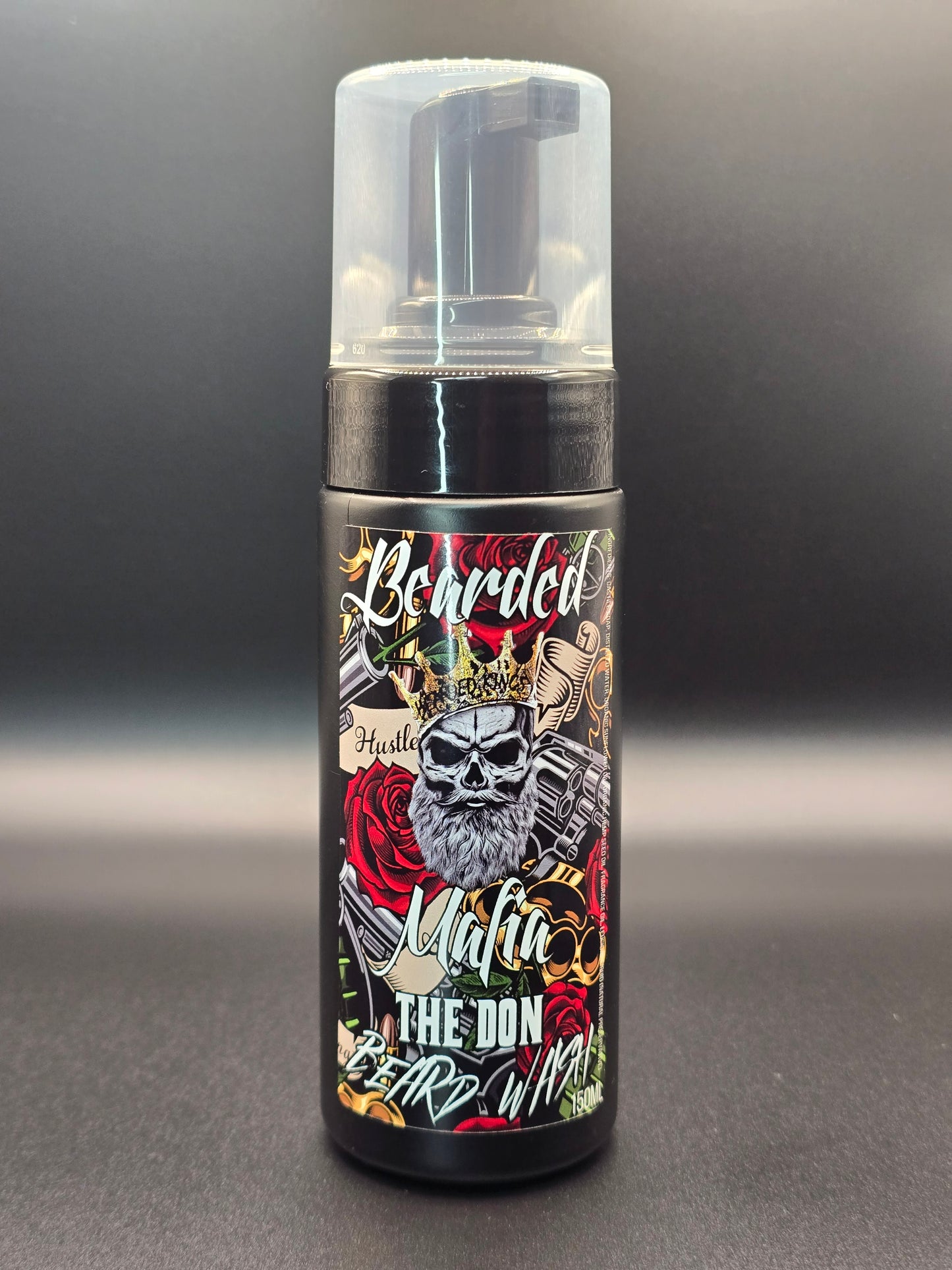 Deep-cleansing beard wash with powerful signature aroma