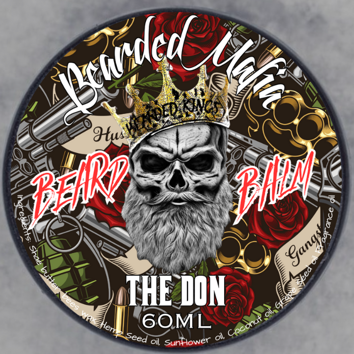 Bearded Mafia The Don Beard Balm — organic conditioning balm with bold masculine scent