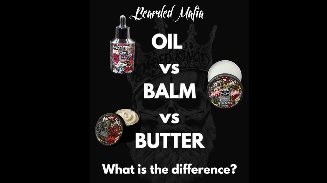 Beard Oil vs Balm vs Butter: What’s the Difference (And When to Use Each)