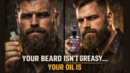 Why Cheap Beard Oils Feel Greasy (And What to Use Instead)