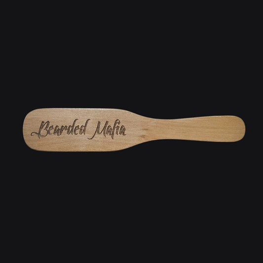 Bearded Mafia wooden handle beard detangling brush