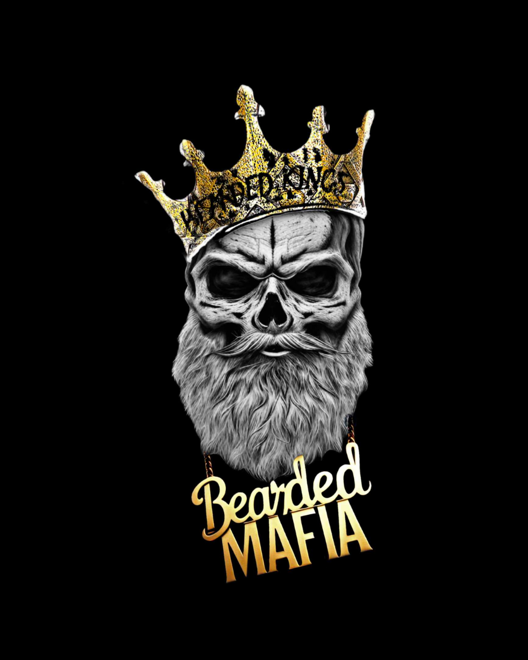 Bearded Mafia Magnet