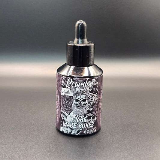 60mL unscented organic beard oil for pure hydration