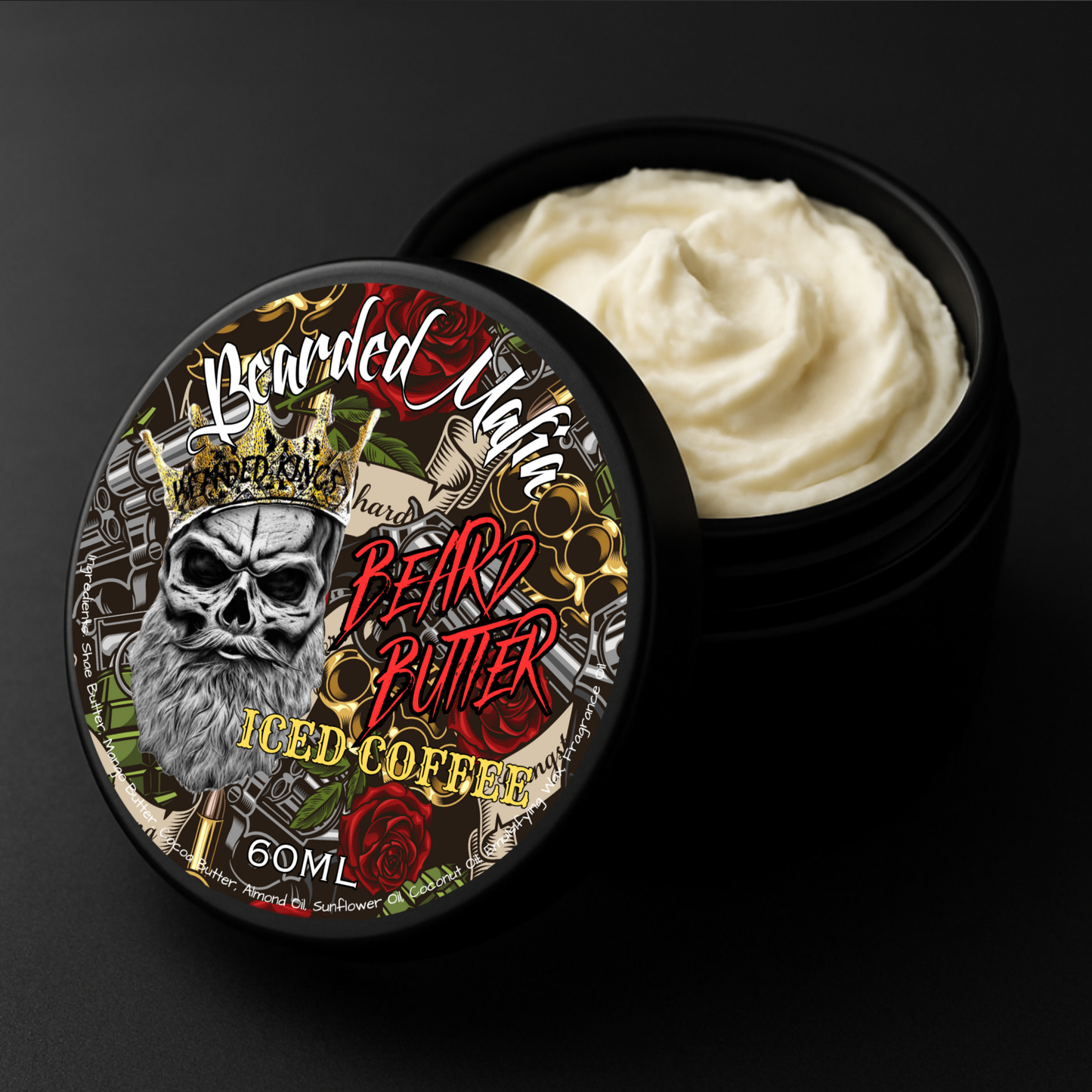 Bearded Mafia Iced Coffee Beard Butter — organic conditioning butter with cool coffee fragrance