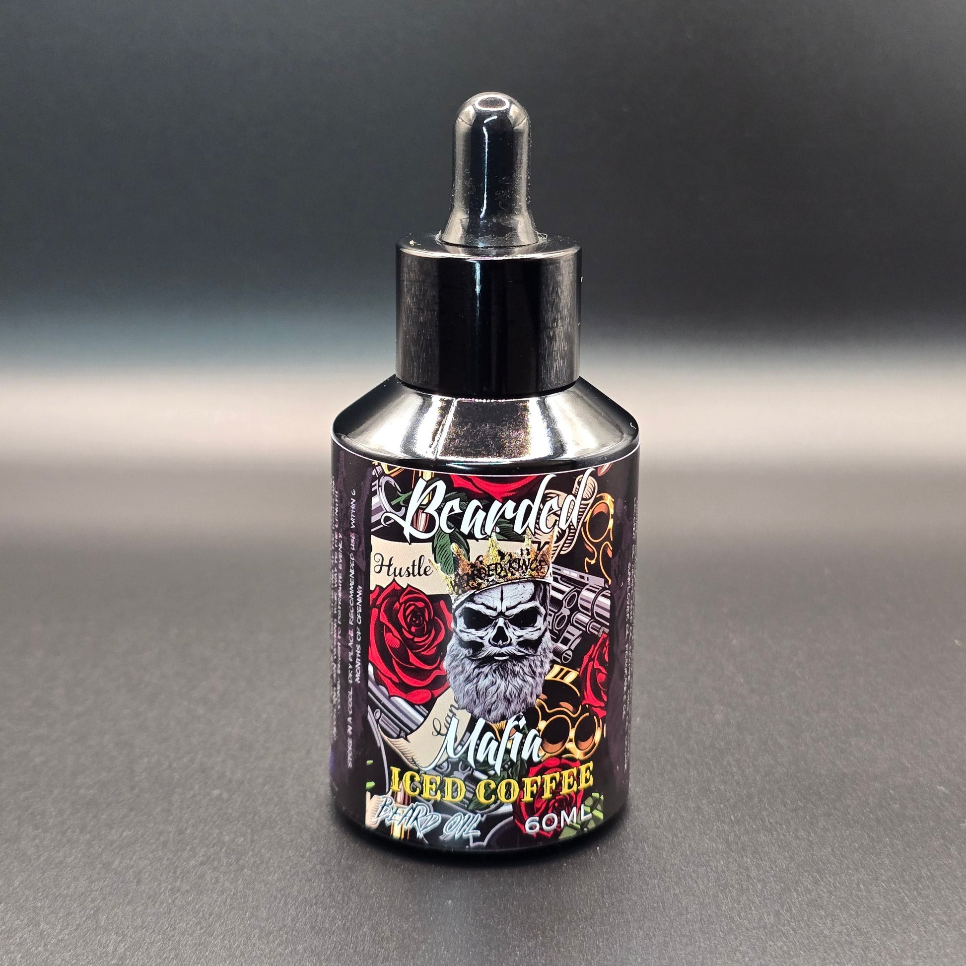 60mL organic beard oil with cool coffee scent