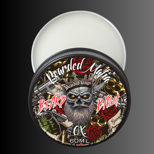 Bearded Mafia Ox Beard Balm — organic conditioning balm with earthy masculine scent