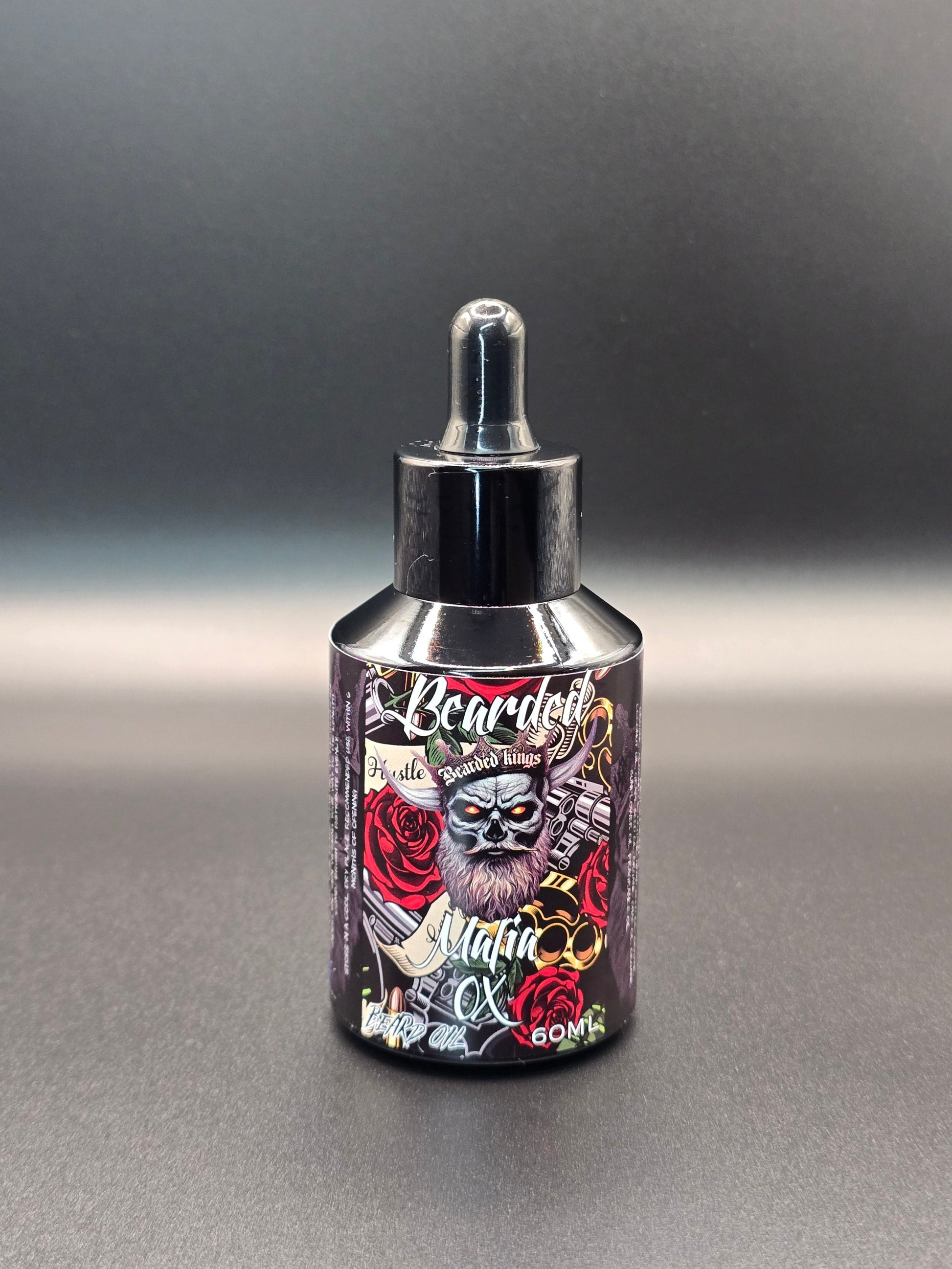 60mL organic beard oil with earthy masculine scent
