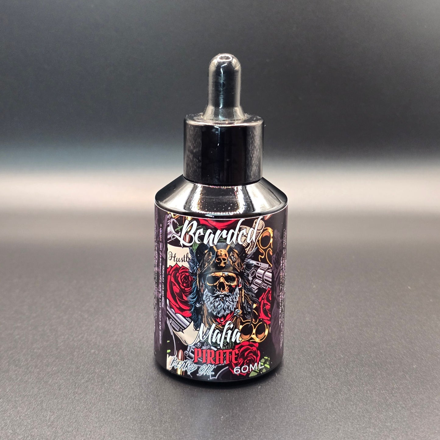 60mL organic beard oil with bold, adventurous masculine scent