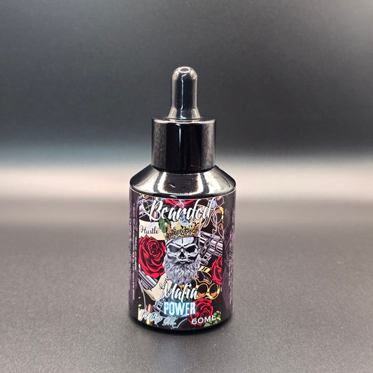 60mL organic beard oil with strong masculine scent