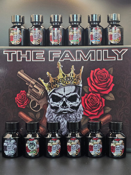 Bearded Mafia Sample Beard Oil Pack — 12×15mL travel-size organic beard oils
