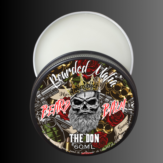 Bearded Mafia The Don Beard Balm — organic conditioning balm with bold masculine scent