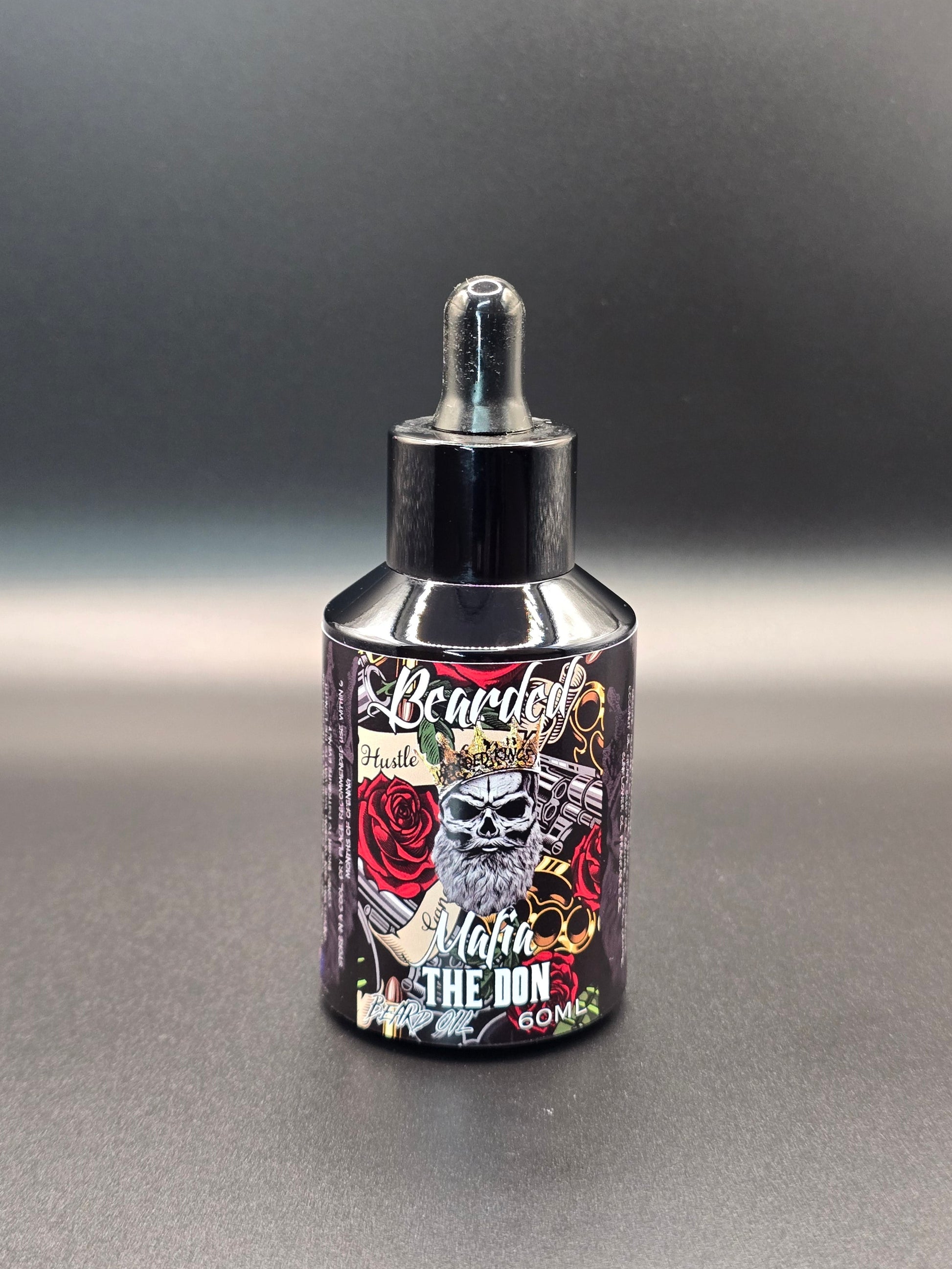 60mL organic beard oil with bold signature scent