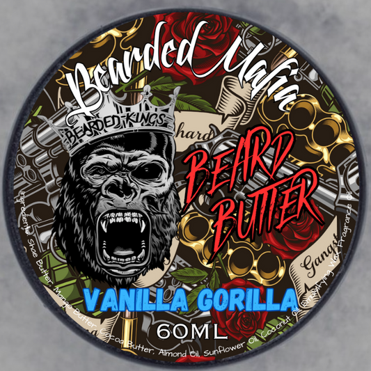 Vanilla Gorilla Beard Butter — premium organic beard conditioner handmade in Australia