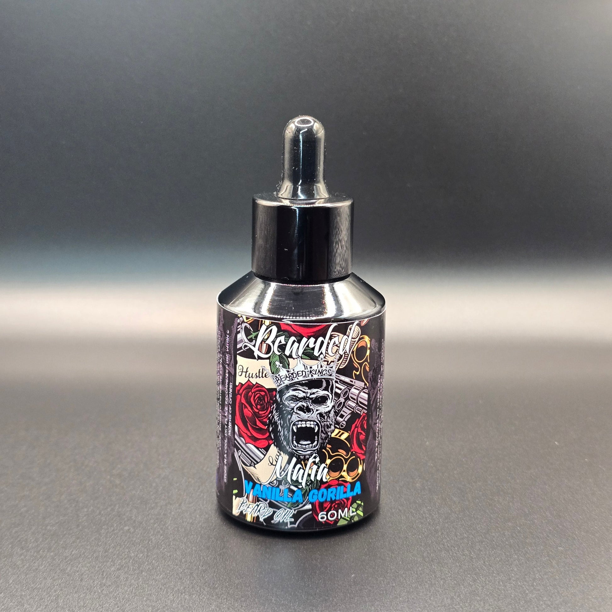 60mL organic beard oil with smooth vanilla scent
