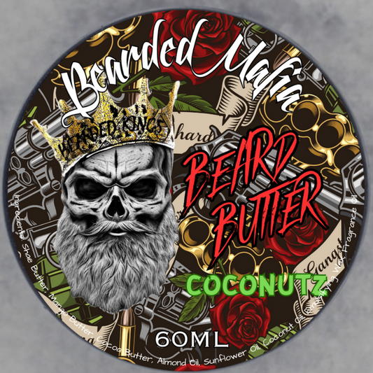 Bearded Mafia Coconutz Beard Butter — organic conditioning butter with smooth coconut scent
