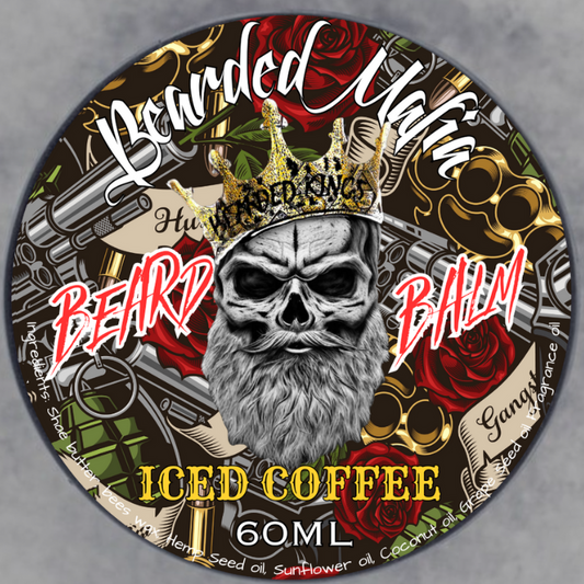 Bearded Mafia Iced Coffee Beard Balm — organic conditioning balm with refreshing coffee scent