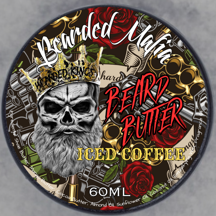 Bearded Mafia Iced Coffee Beard Butter — organic conditioning butter with cool coffee fragrance