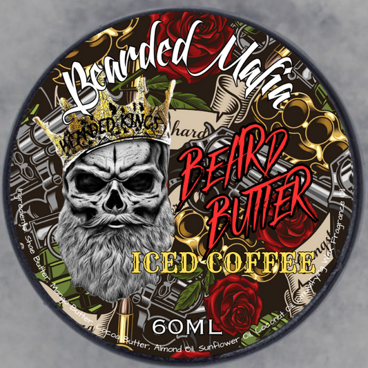 Bearded Mafia Iced Coffee Beard Butter — organic conditioning butter with cool coffee fragrance