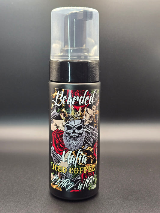 organic beard cleanser handmade in Australia with iced coffee fragrance