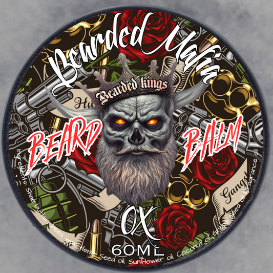 Bearded Mafia Ox Beard Balm — organic conditioning balm with earthy masculine scent