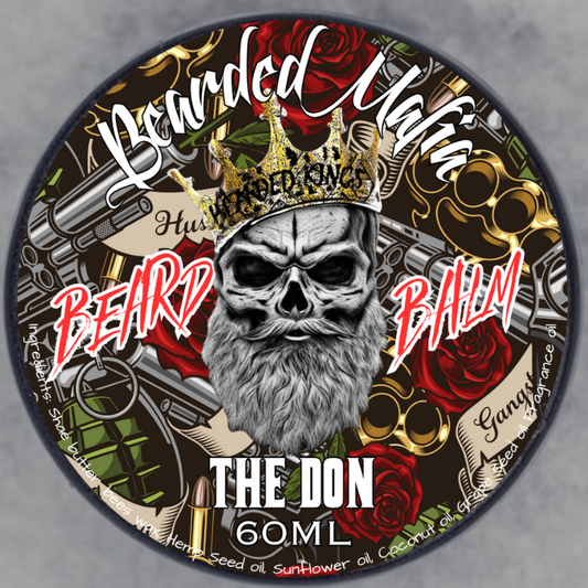 Bearded Mafia The Don Beard Balm — organic conditioning balm with bold masculine scent