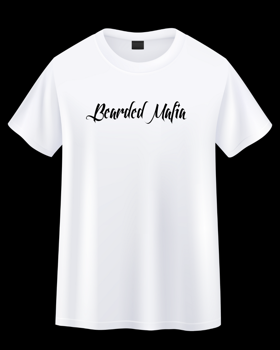 Bearded Mafia White Tee